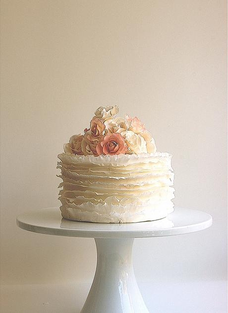 单层加高婚礼蛋糕 薄款多层蛋糕