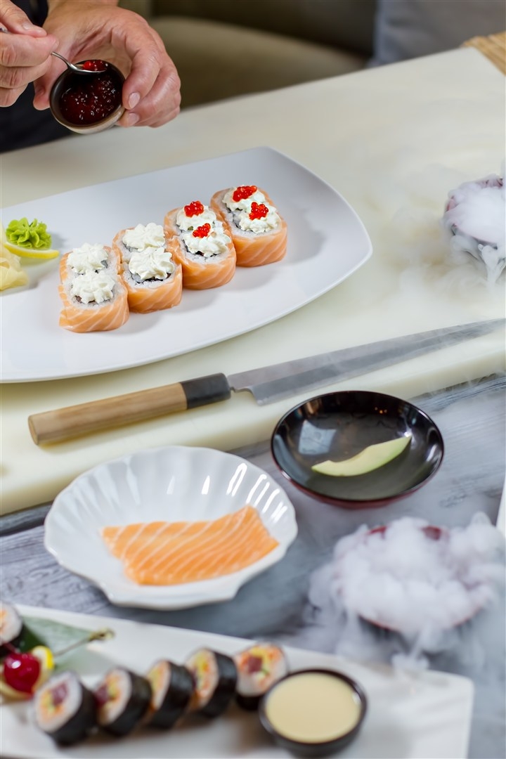 美味寿司的制作方法 寿司美食图片制作视频