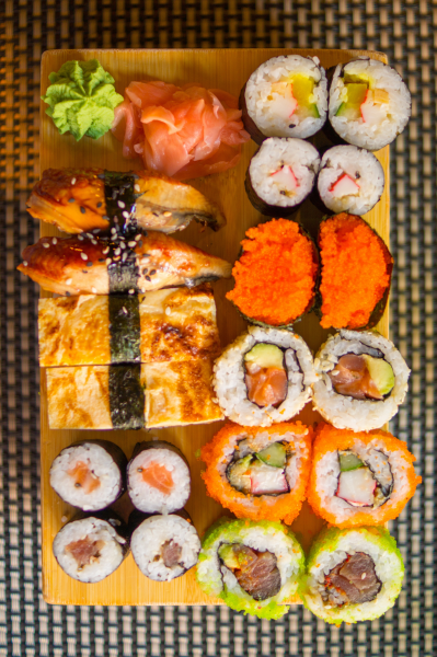 有食欲的寿司图片 寿司各类品种图片