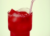 夏天果汁饮品 加冰果汁海报