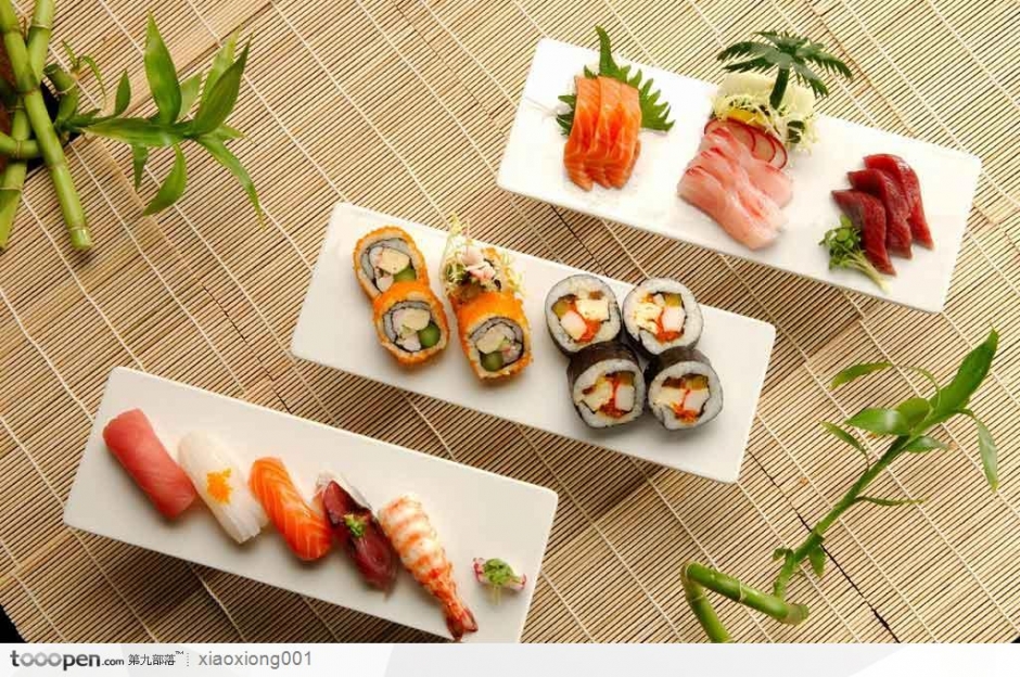 寿司等都是日本的特色美食 日本人吃的美食寿司