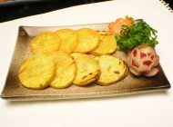 红色萝卜美食图片 韩式奶油红薯