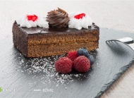 慕斯巧克力水果蛋糕的做法 适合男士水果巧克力蛋糕图片