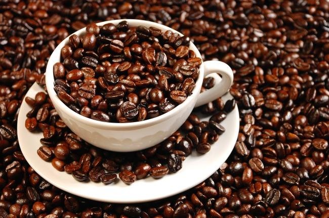 咖啡豆过滤杯 咖啡豆与咖啡杯图片大全