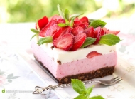 精美草莓蛋糕图 女士水果蛋糕创意新款图片