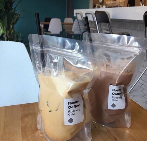 慢咖啡袋装冰咖啡食品图片
