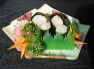 扇贝海苔寿司图片大全 扇贝寿司的做法视频