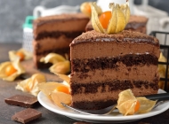 巧克力蛋糕简单图片 最简单巧克力蛋糕图片大全
