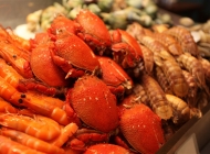 海鲜砂锅粥螃蟹虾 海鲜螃蟹菜品图片大全真实照片