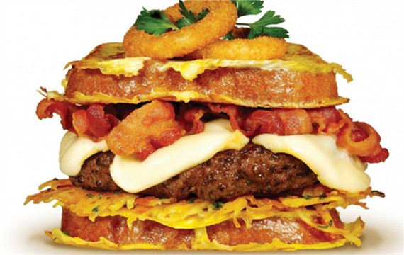 汉堡三明治的100种做法 汉堡专用奶酪片和三明治的区别