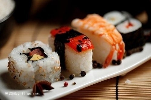 吃播日本寿司 日本美味寿司