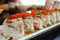全熟三文鱼寿司卷的做法 麻辣寿司卷