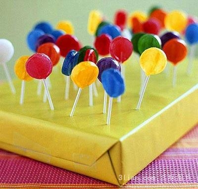 圆形彩虹糖果的做法 各种各样的好吃漂亮的糖果
