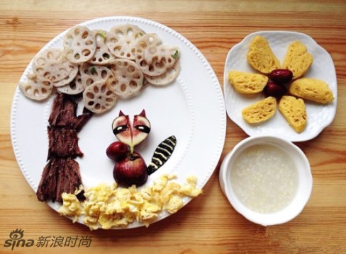 情侣一起吃早餐的句子 11张图片的抖音美食