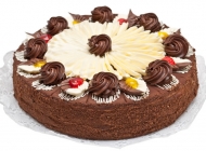 巧克力慕斯蛋糕视频网红甜品 别人吃巧克力蛋糕和甜品