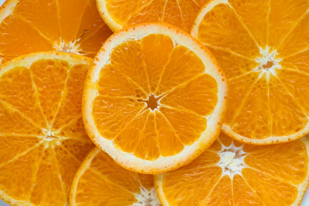 猕猴桃切果图片欣赏 19张高清橘子水果图片