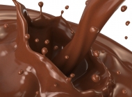 巧克力牛奶手绘 甜甜巧克力素材图片
