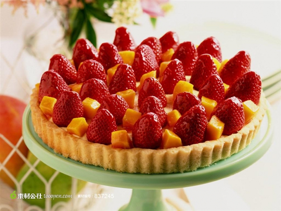 草莓水果蛋糕怎么做 草莓蛋糕装饰水果摆法