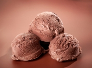 冰淇淋店创意插画 巧克力冰淇淋素描