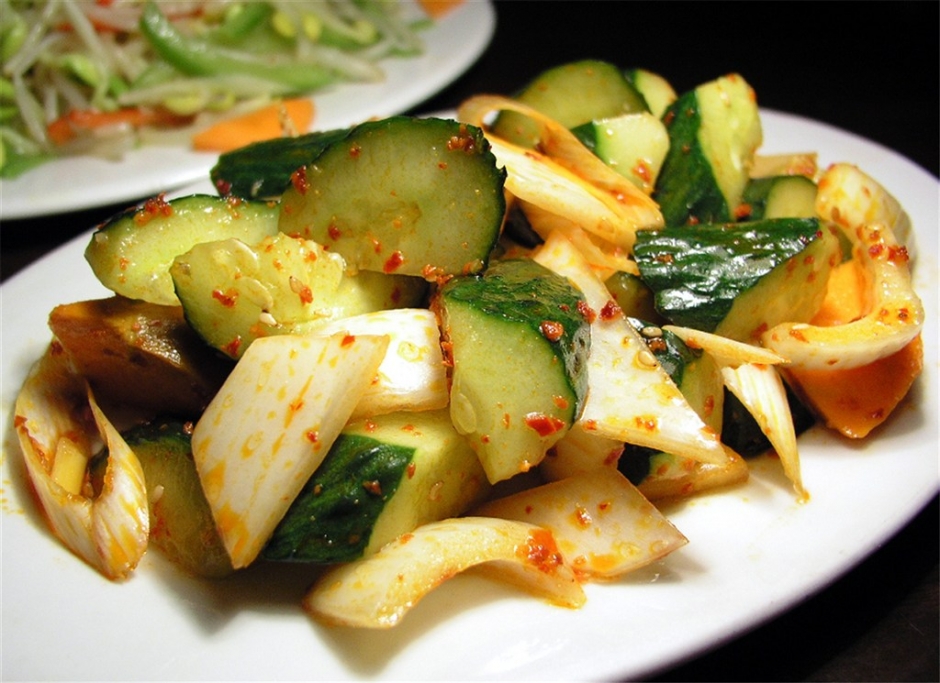 韩式爽口拌黄瓜的做法 韩式拌黄瓜咸菜的做法